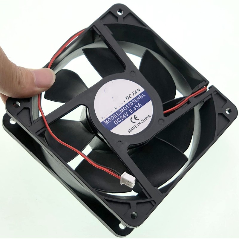for MQ12038HBL DC24V 0.35A 12CM Cooling Fan DC AXIAL Fan