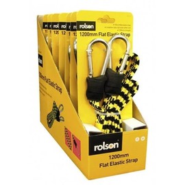 Rolson 1200mm Flat D-Ring Bungee 44130