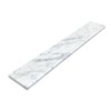 Threshold.Shop White Carrara Marble Saddle | Eased Edge | 3/4”
