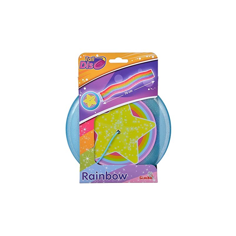 Taildisc Star Throwing Disc with Cute Print and Tail, Diameter: