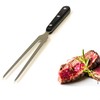 Kerafactum Meat Fork, Stainless Steel Carving Fork, Flat with Tines,