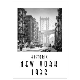 Historic New York 1936 (Wall Calendar 2026 DIN A4 Portrait), CALVENDO 12 Month Wall Calendar: The world famous city 80 years ago