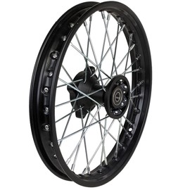 RedCap 14" Front Rim Wheel Assembly 1.4x14 for Disc Brake Dirt Pit Bikes Fits Apollo SSR TaoTao Coolster Kayo Stomp Lifan YX IMR Atomik Thumpstar