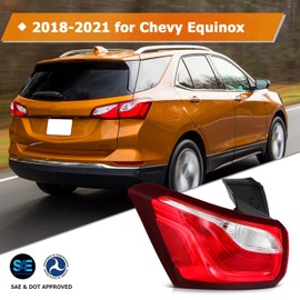 Tail light Assembly fit 2018-2021 for Chevy Equinox Red Lens Driver Side GM2804132 19418086