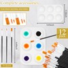 Ctosree 12 Pack Pre Drawn Canvas Kit 12 Pcs Pre
