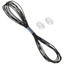 川村製紐 金天馬 ストラップコード 0.8Φ 2m 黒 kw91147