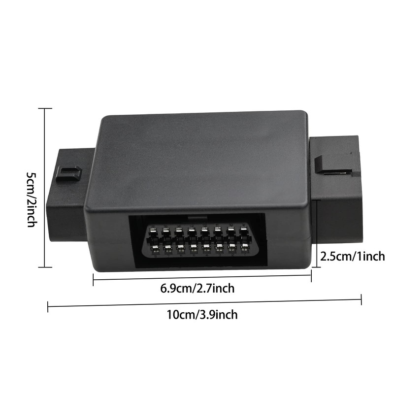 iKKEGOL Pocket OBD2 Splitter Adapter Full 16 Pin 1 Male