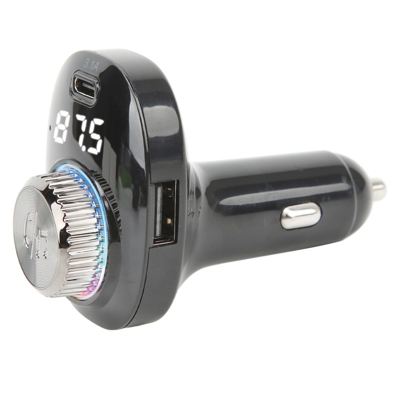 Bluetooth Car Adapter FM Transmitter Wireless FM Radio Adapter Dual