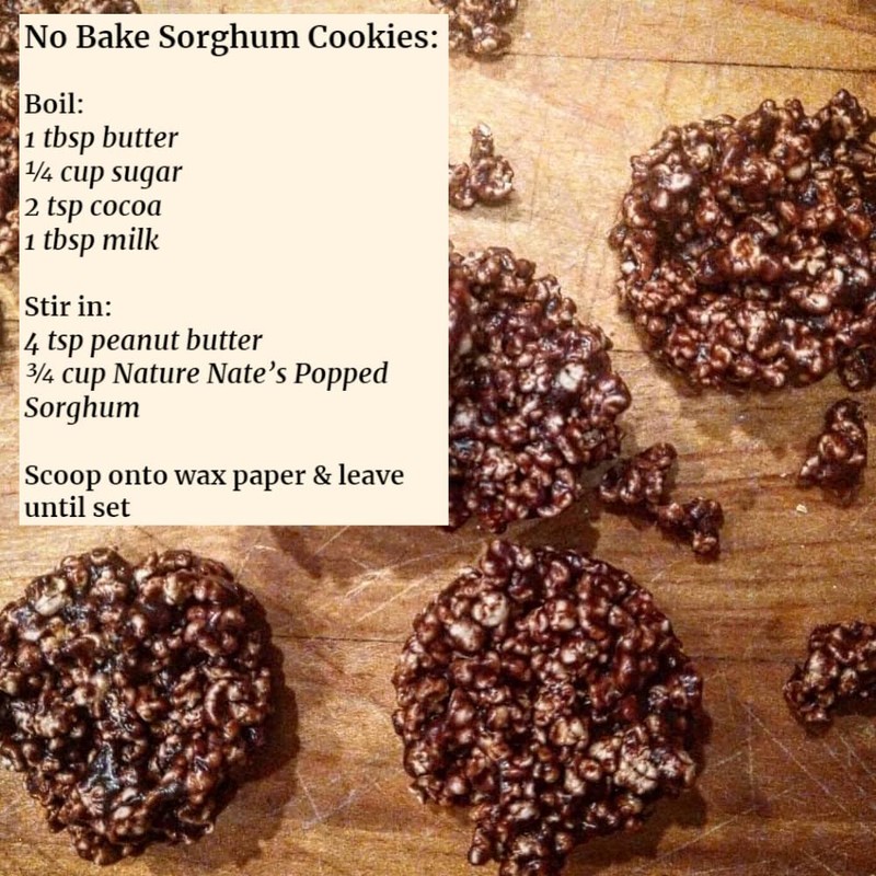 Nature Nate’s Popped Sorghum, Ghee Butter - Keto & Gluten