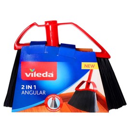 Vileda Escoba Repuesto Angular 2 en 1 EcoFibras Resistencia