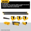 DEWALT Power Tool Organizer, 10-Piece Garage and Workshop Storage, Part