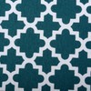 DII Cubo reticulado de poliéster, Lattice Teal, 13" Large Cube,