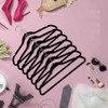 Set de 50 Ganchos para Ropa, Perchas de Terciopelo, Perchas