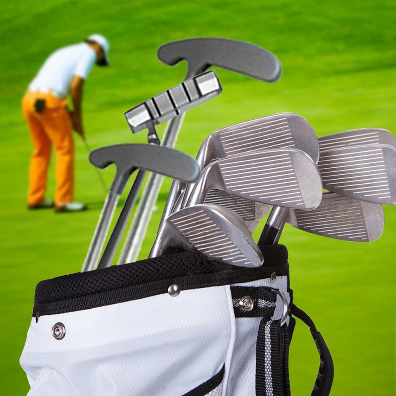 Putter Collapsible 3 Section Two Way Putter with Balls Left