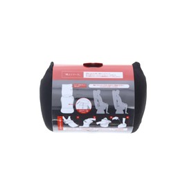 Gowell Gowell Memory Foam Cushion Lumbar Raccoon (Black)