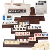 Extguds 6 Player Rummy Cube Game Set, Classic Large Tiles