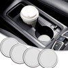 Car Cup Holder Coaster, 4PCS Universal Non-Slip Cup Holders Embedded