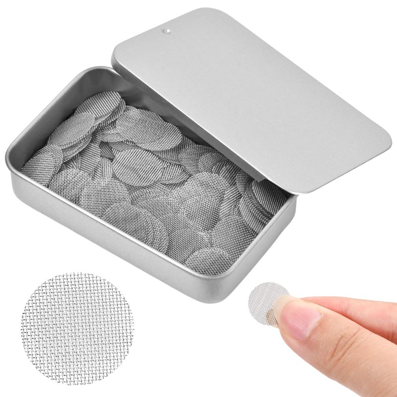 Wisebom 15 mm pipe screens, 200 pieces, stainless steel pipe