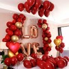 Red and Gold Balloons, Gold and Red Balloons Set with