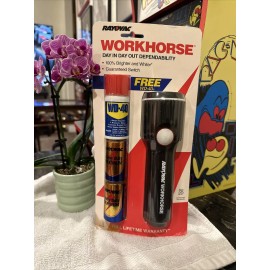Rayovac NEW PROMO RayOVac Workhorse Flashlight+2D Batteries+WD-4