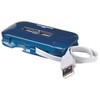 Manhattan AC-2635 Hub USB V2.0 7 Ptos Azul con Fuente,