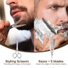 Beard Care Set for Men, Bledras 12 in 1 Beard