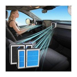 MASHA HEPA Cabin Air Filter for Toyota Tundra Sequoia Avalon C-HR Crown RAV4 Prius,with Activated Carbon Replacement Air Filters