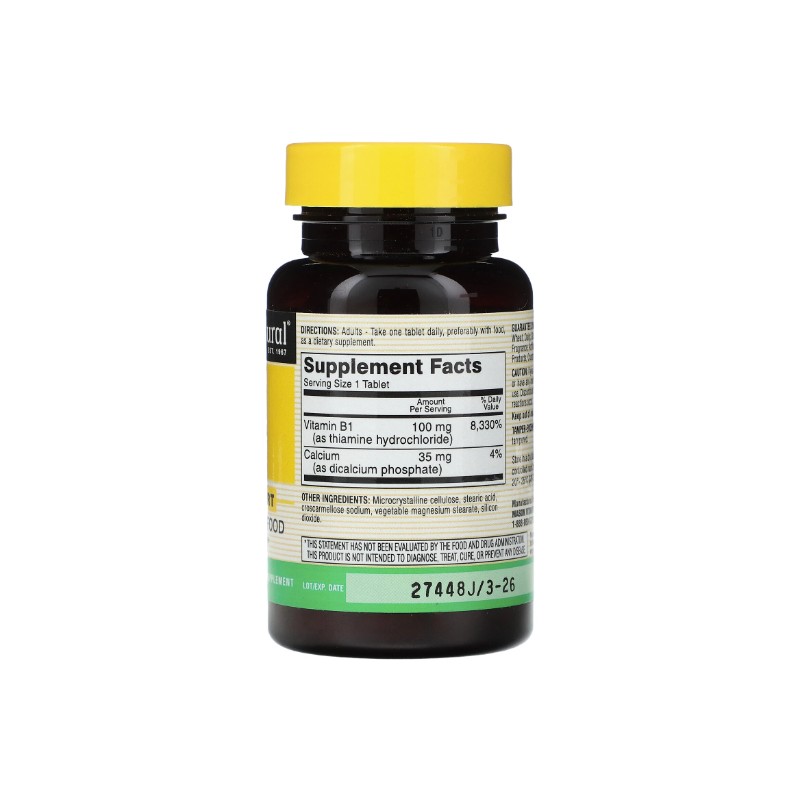 B-1, 100 mg, 100 Tablets