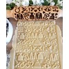 Impress Bakeware – Embossed Rolling Pin with Wedding Pattern in