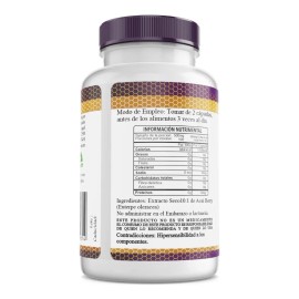 Acai 10:1 Orgánico Premium 100 Capsulas 500mg Sabor Natural