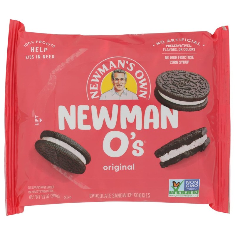The Newmans Own Original Newman O's Cookies, 13 OZ