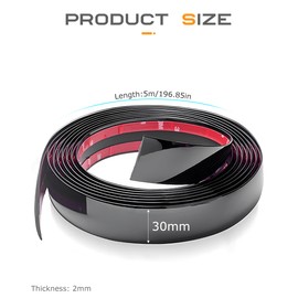 Flaconi Türdichtung Auto,Auto Dichtung,Auto Windschutzscheibe Dichtung,T-form Dichtungsstreifen,Auto Vorderseite Windschutzscheibe Streifen,Geeignet für Die Meisten Automodelle,Limousinen,SUVs (30mm)