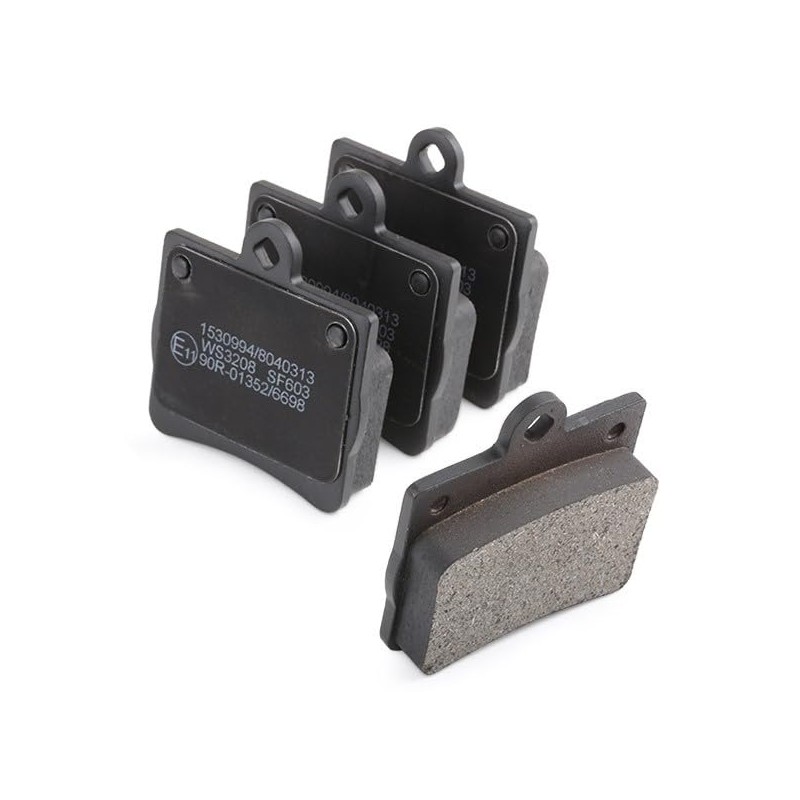 RIDEX Brake Pads Set Brake Blocks Brake Stones Set Rear