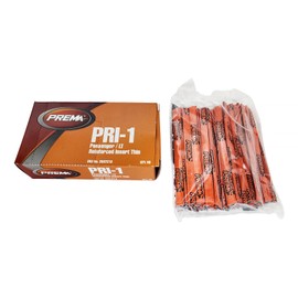 PREMA PRI-1 PremaFill Passenger and Light Truck Tire Plug Inserts - 3-3/4 inches Long, 50 Orange Thin Reinforced Rubber Tire Injury Repair Units
