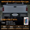 NEIFILES RGB LED License Plate Light Compatible with 1990-2014 Ford