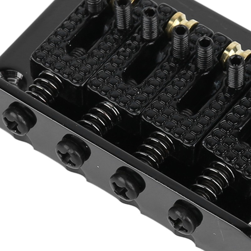 4 String Guitar Bridge Metal Enhanced Sound Stylish Electric Guitar
