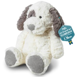 Mollis Kuscheltier - Kuschelhund - 36 cm - Plüschtier-Hund - Kinder-Kuscheltier - weiches Stofftier für Kinder und Babys