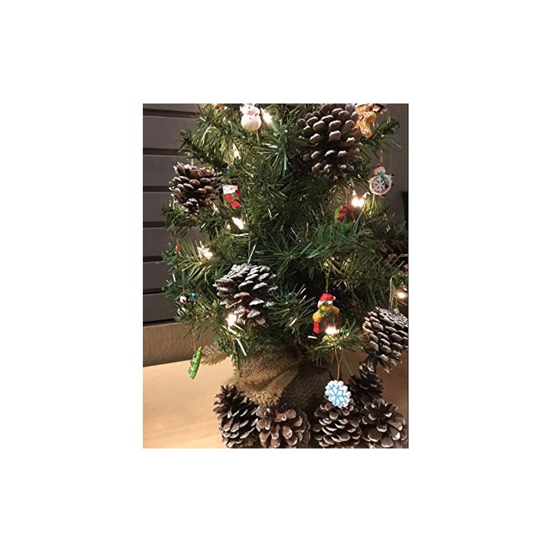 Kurt Adler Petite Treasures 12-Piece Miniature Ornaments Set, 2 Pack