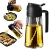 TrendPlain 16oz/470ml Glass Olive Oil Sprayer for Cooking