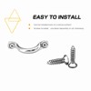 9Tong Tie Down Deck Loop Steel Stainless Hardware Deck Loop