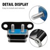 LIDSCURA 2Pcs 68810 0R032 Tailgate Hinge Trunk Back Door Hinge,