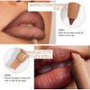 JUAAZIN Medium Violet Red Matte Lip Liner Pencil, Plump Lip