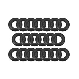 TA-VIGOR 20Pcs Nitrile Rubber O-Rings, 12mm OD 6mm ID 3mm Width Rubber Washers Spacer O-Rings Gasket kit, Metric Sealing Gasket for Hose, Faucet, Automotive, Plumbing