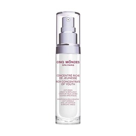 Cinq Mondes Rich Concentrate of Youth 1.0 Fl.Oz- Minimize Fine Lines, Help Plump And Firm Crow's Feet, Above The Lips And Forehead - Natural Botanical Ingredients