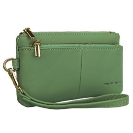Cartera para Dama Forever Young SQbags. Elegante Monedero para Mujer, Práctico y Amplio con Asa para Llevarlo Colgado en la Muñeca. Colores Mate Modernos.