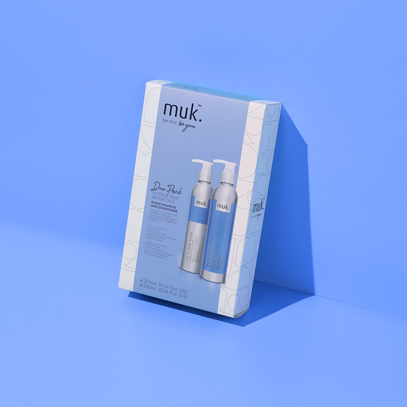 Muk Intense muk Repair Shampoo and Conditioner 300ml Duo Pack