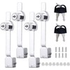 Rack Lock Display Cabinet Lock Terrarium Lock with Key Lower
