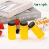 Jarsoph 2oz Clear Glass Bottle with Lids, 60ml Small Glass