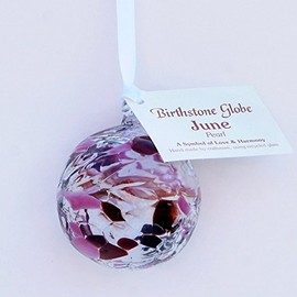 June Birthstone - Pearl - Friendship Globe - Small