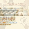JakeTsai 137 Keys PBT Keycaps, MOG Profile Keycaps, Dye Sublimation,